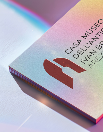 brand identity Casa Museo Ivan Bruschi